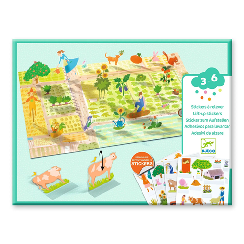 Stickers à relever - La Ferme | Djeco Stickers à relever - La Ferme | Djeco